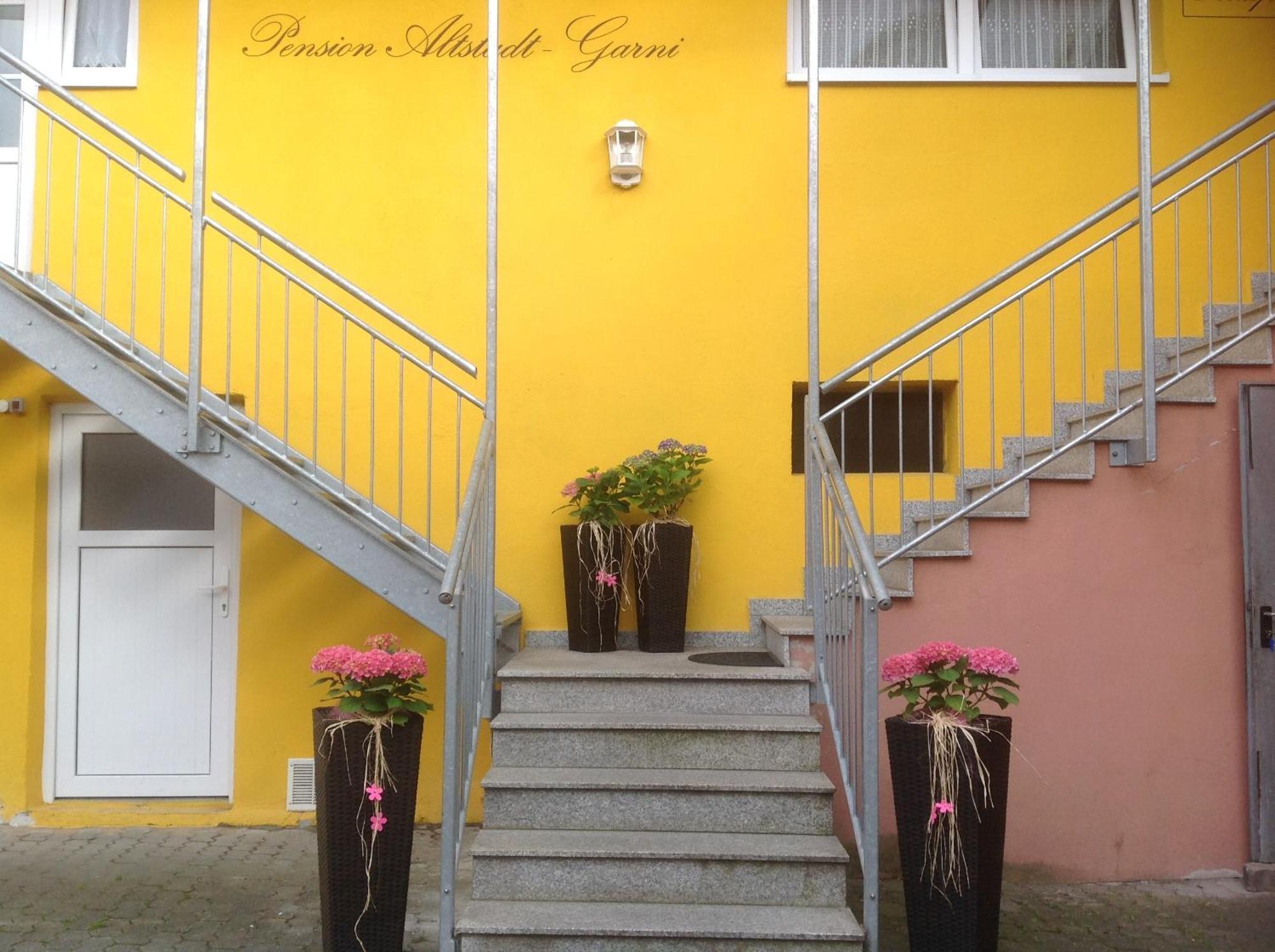 Pension Altstadt Garni Bad Windsheim Esterno foto